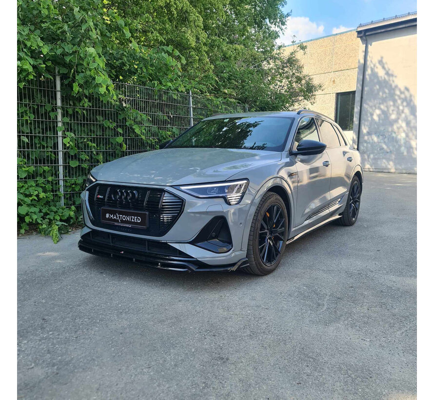 Maxton Design Front Splitter Audi e-Tron S-Line