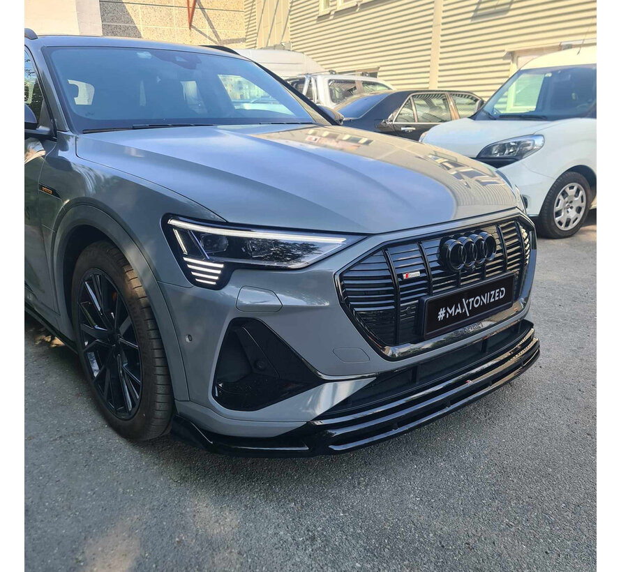 Maxton Design Front Splitter Audi e-Tron S-Line