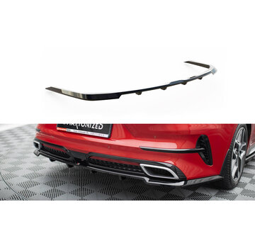 Maxton Design Maxton Design Rear Splitter (with vertical bars) Kia ProCeed GT-Line Mk1