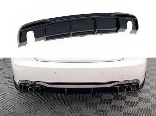 Maxton Design Maxton Design Rear Valance Audi A5 8T Facelift (Version with single exhausts on both sides)