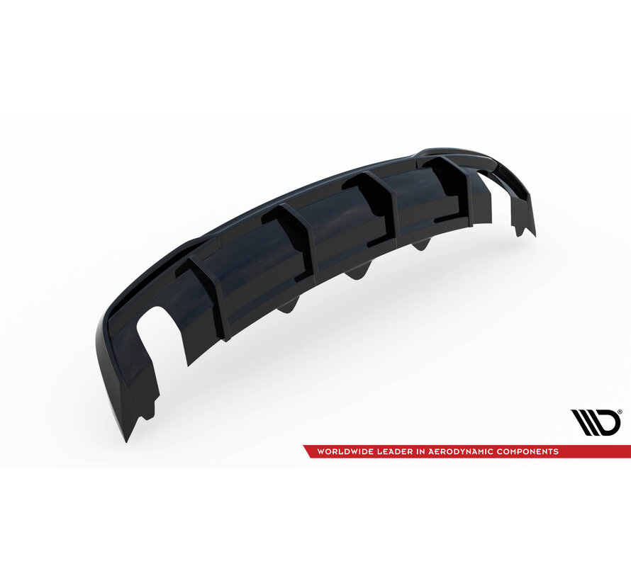 Maxton Design Rear Valance Audi A5 8T Facelift (Version with single exhausts on both sides)