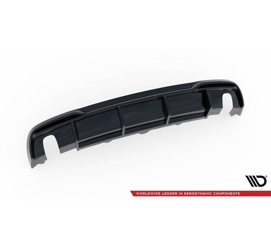 Maxton Design Rear Valance Audi A5 8T Facelift (Version with single exhausts on both sides)