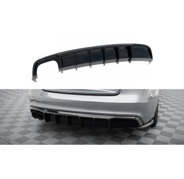 Maxton Design Maxton Design Rear Valance Audi A5 S-Line Coupe / Sportback 8T Facelift (Single side dual exhaust version)
