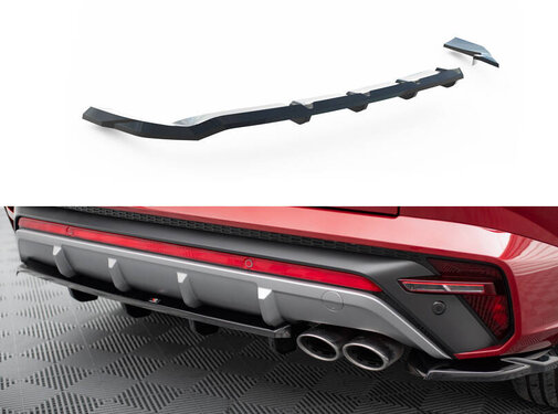 Maxton Design Maxton Design Rear Splitter (with vertical bars) Hyundai Tucson N-Line Mk4