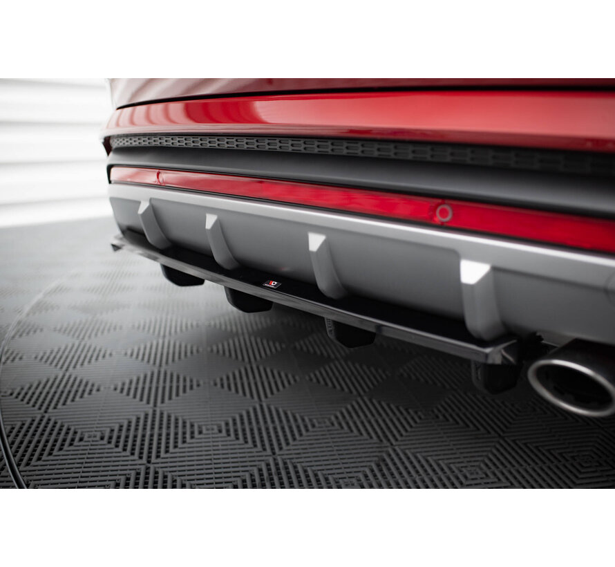 Maxton Design Rear Splitter (with vertical bars) Hyundai Tucson N-Line Mk4