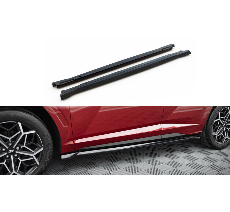 Maxton Design Side Skirts Diffusers Hyundai Tucson N-Line Mk4