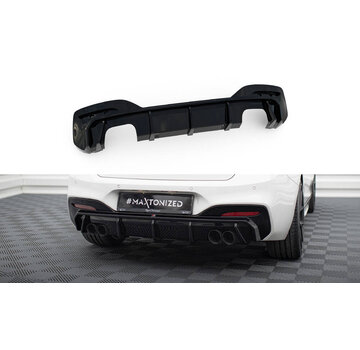 Maxton Design Maxton Design Rear Valance V.3 passend voor BMW 1 M-Pack / M140i F20 Facelift (Version with dual exhausts on both sides)