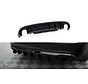 Maxton Design Rear Valance Audi A5 Coupe / Cabrio S-Line 8T (Version with single exhausts on both sides)
