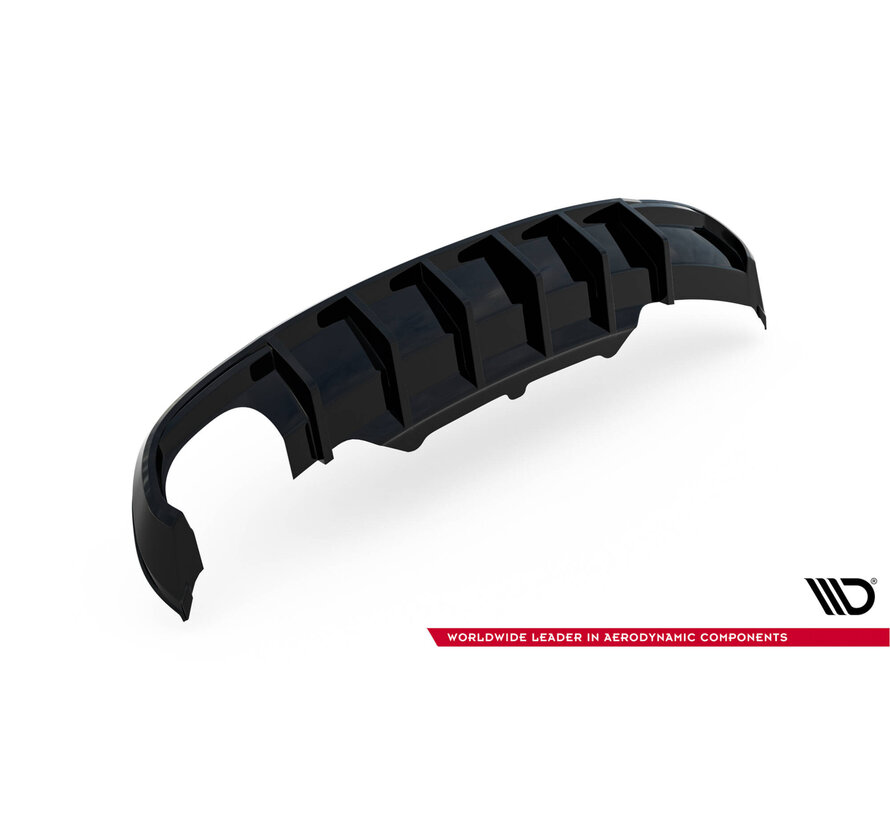 Maxton Design Rear Valance Audi A5 Coupe / Cabrio S-Line 8T (Single side dual exhaust version)