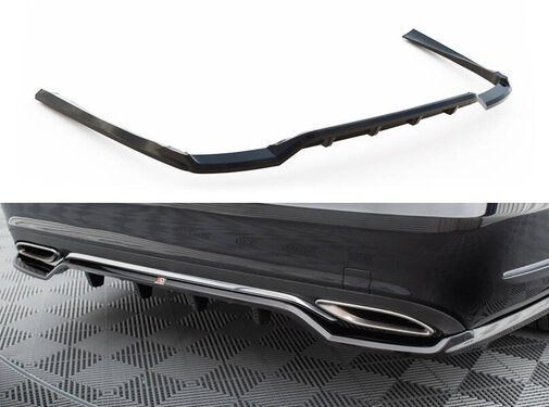 Maxton Design Maxton Design Rear Splitter (with vertical bars) Mercedes-Benz E W212 Facelift