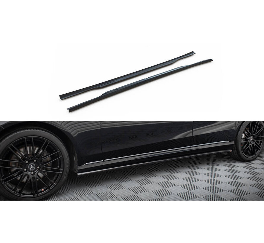 Maxton Design Side Skirts Diffusers Mercedes-Benz E W212 Facelift