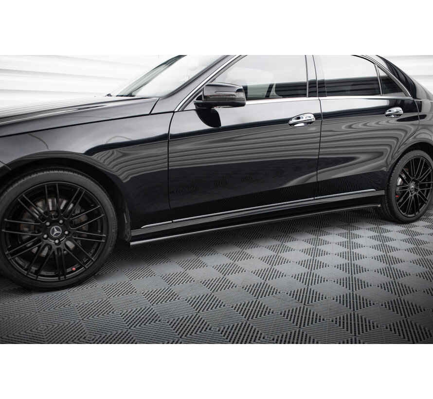 Maxton Design Side Skirts Diffusers Mercedes-Benz E W212 Facelift