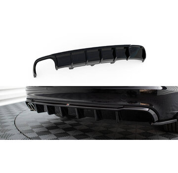 Maxton Design Maxton Design Rear Valance Audi A6 Avant C7 (Single side dual exhaust version)