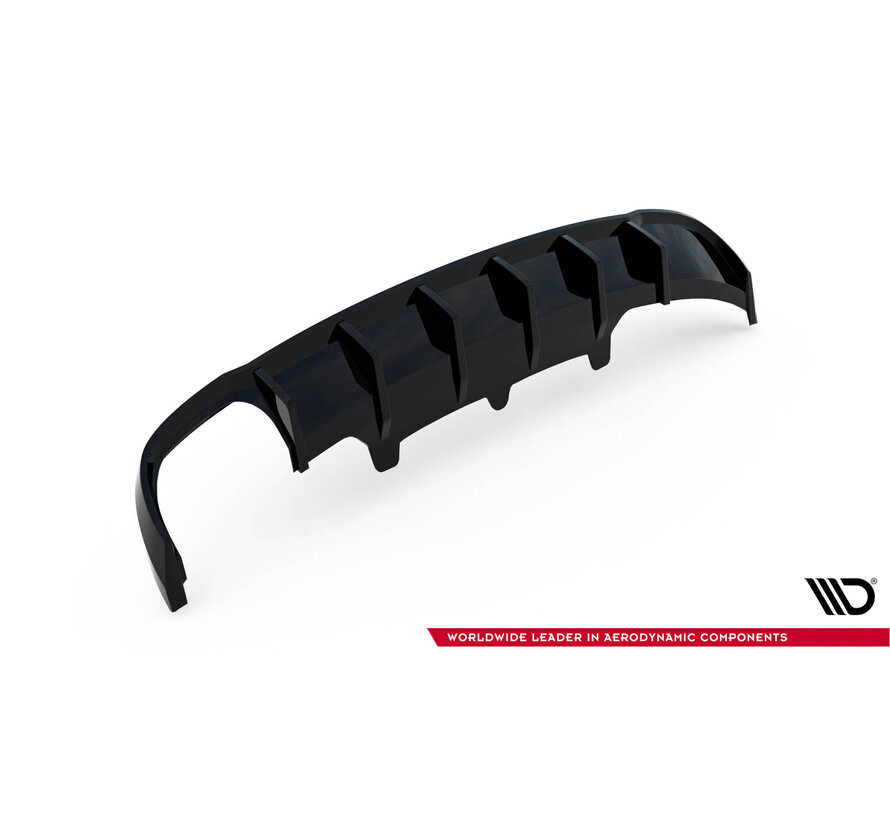 Maxton Design Rear Valance Audi A6 Avant C7 (Single side dual exhaust version)