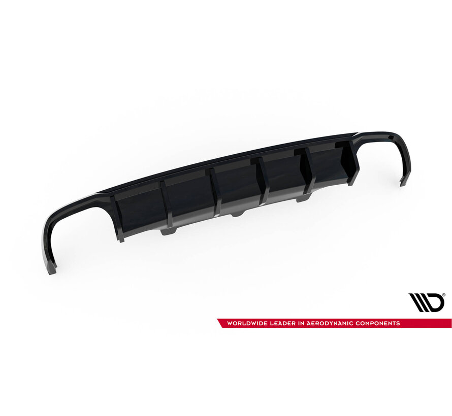 Maxton Design Rear Valance Audi A6 Avant C7 (Version with dual exhausts on both sides)