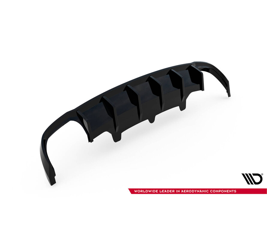 Maxton Design Rear Valance Audi A6 Avant C7 (Version with dual exhausts on both sides)