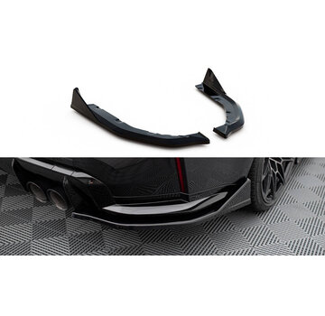 Maxton Design Maxton Design Rear Side Splitters V.4 CSL Look BMW M3 Sedan / Touring G80 / G81