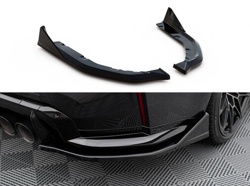 Maxton Design Maxton Design Rear Side Splitters V.4 CSL Look BMW M3 Sedan / Touring G80 / G81