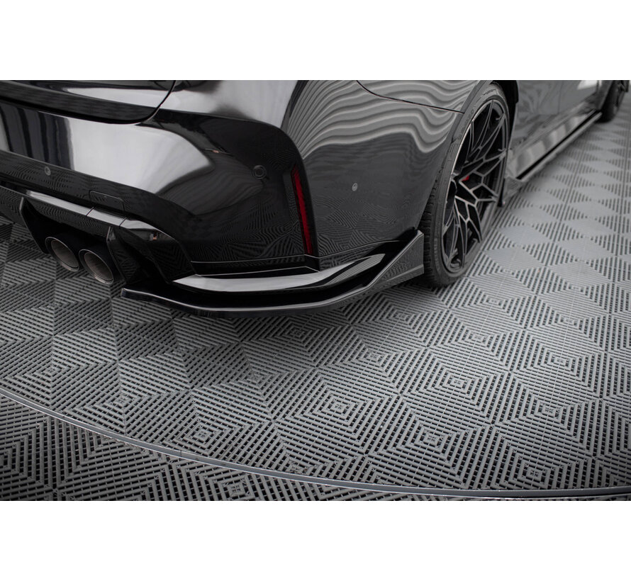 Maxton Design Rear Side Splitters V.4 CSL Look BMW M3 Sedan / Touring G80 / G81