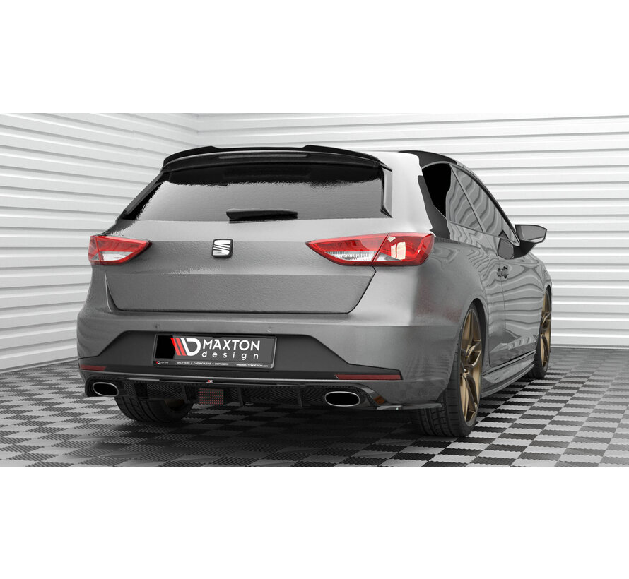 Maxton Design Spoiler Cap V.2 Seat Leon Cupra Sportstourer Mk3 Facelift