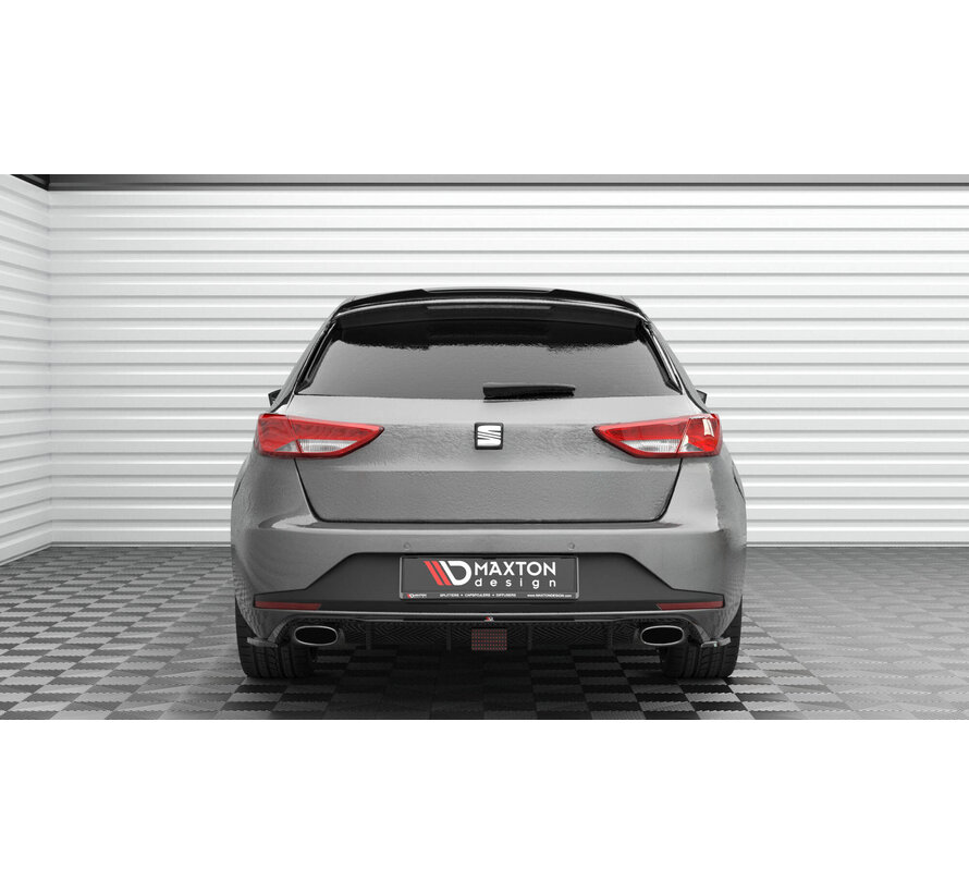 Maxton Design Spoiler Cap V.2 Seat Leon Cupra Sportstourer Mk3 Facelift