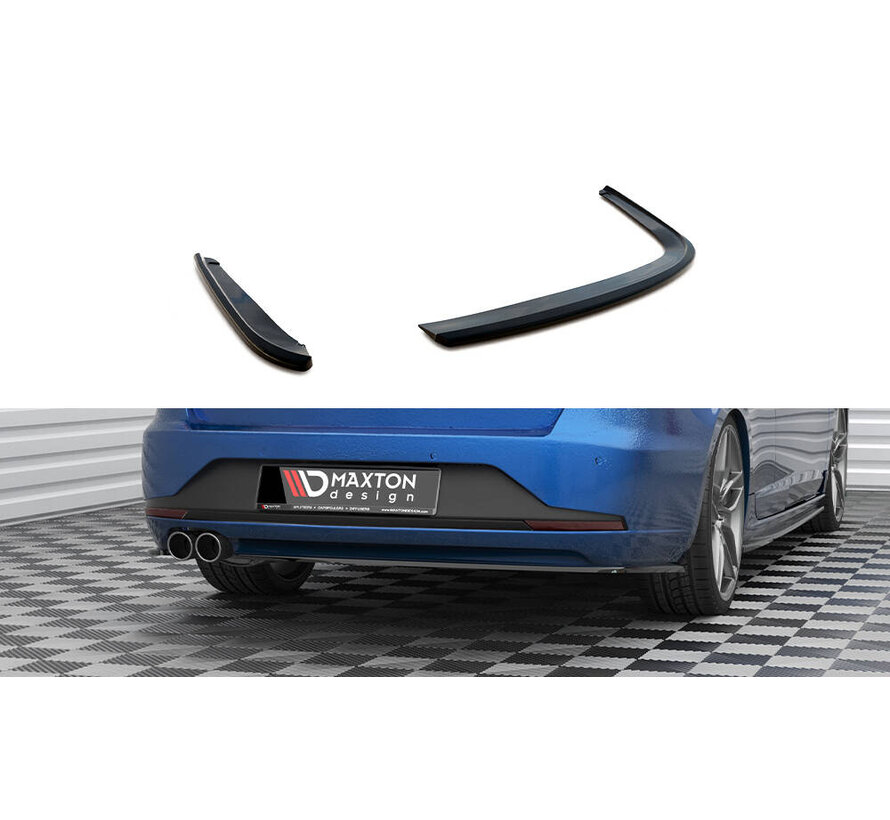 Maxton Design Rear Side Splitters V.3 Seat Leon FR Sportstourer Mk3