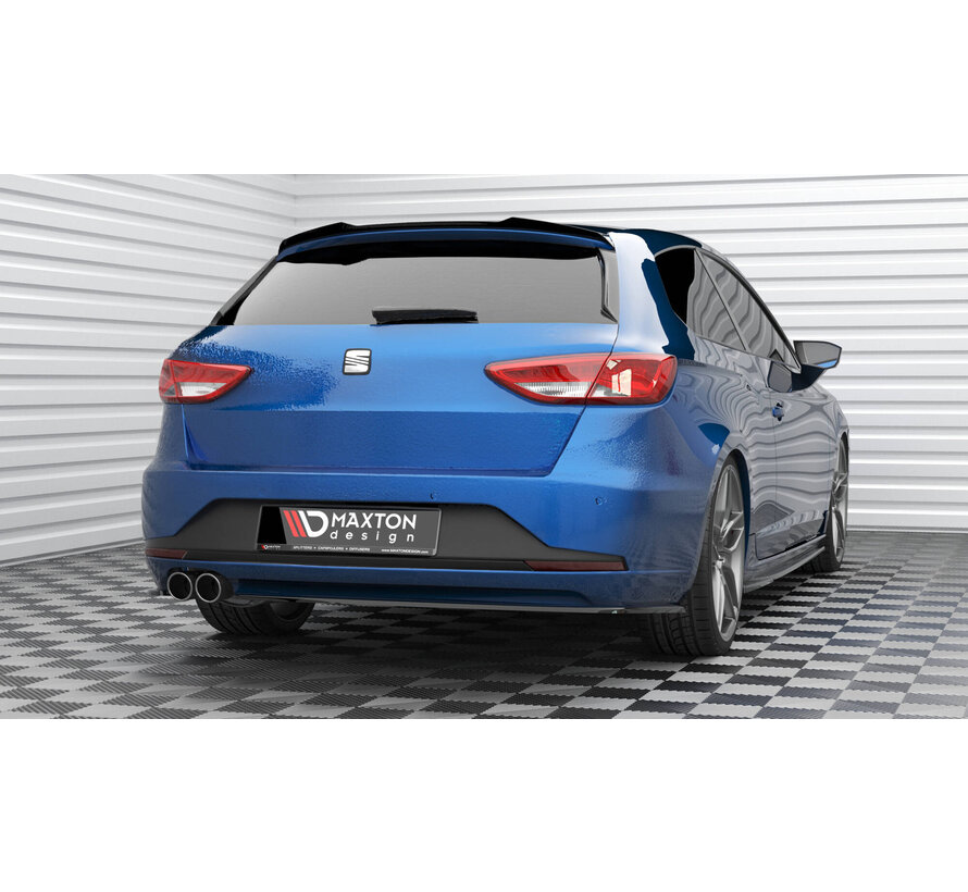 Maxton Design Rear Side Splitters V.3 Seat Leon FR Sportstourer Mk3