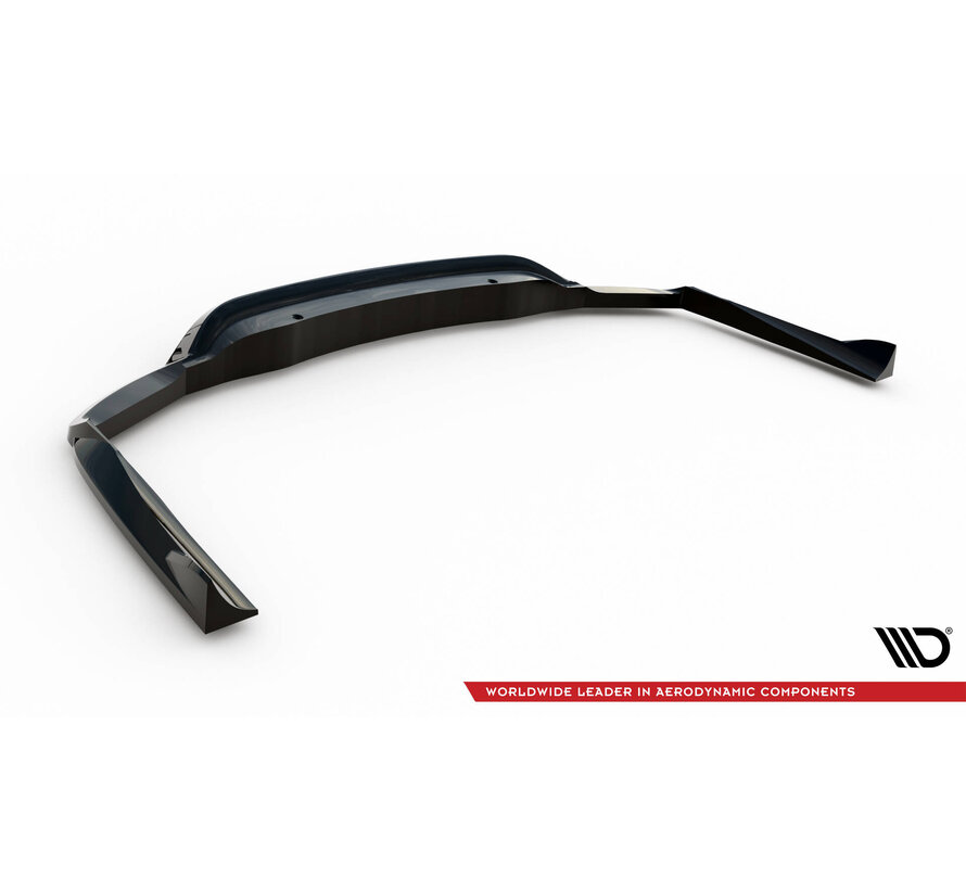 Maxton Design Rear Splitter (with vertical bars) Mercedes-Benz CLA C117 Facelift