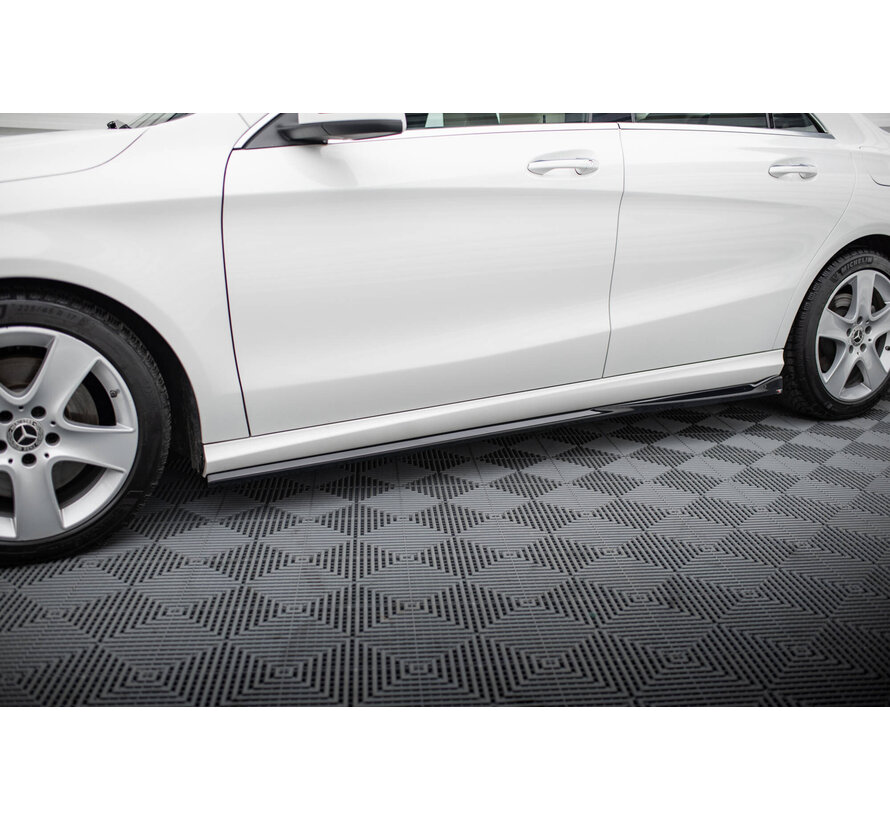 Maxton Design Side Skirts Diffusers Mercedes-Benz CLA C117 Facelift