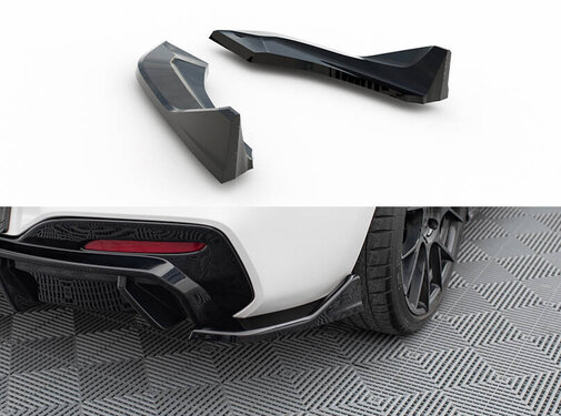 Maxton Design Maxton Design Rear Side Splitters (For rear valance V.3) passend voor BMW 1 M-Pack / M140i F20 Facelift