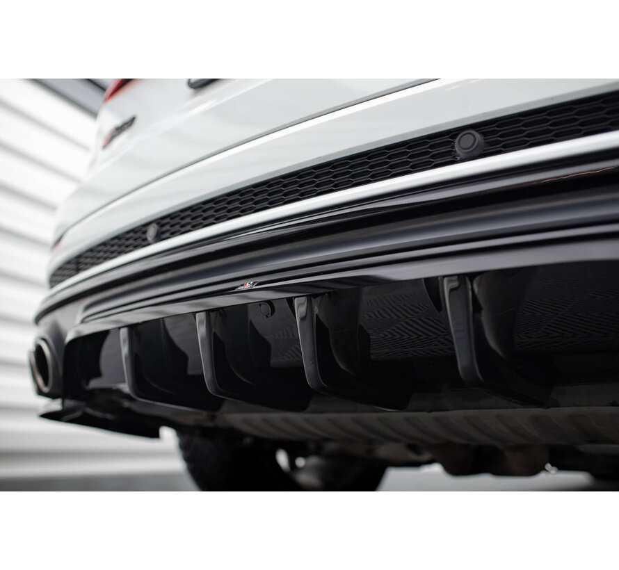 Maxton Design Rear Splitter (with vertical bars) Audi SQ8 Mk1