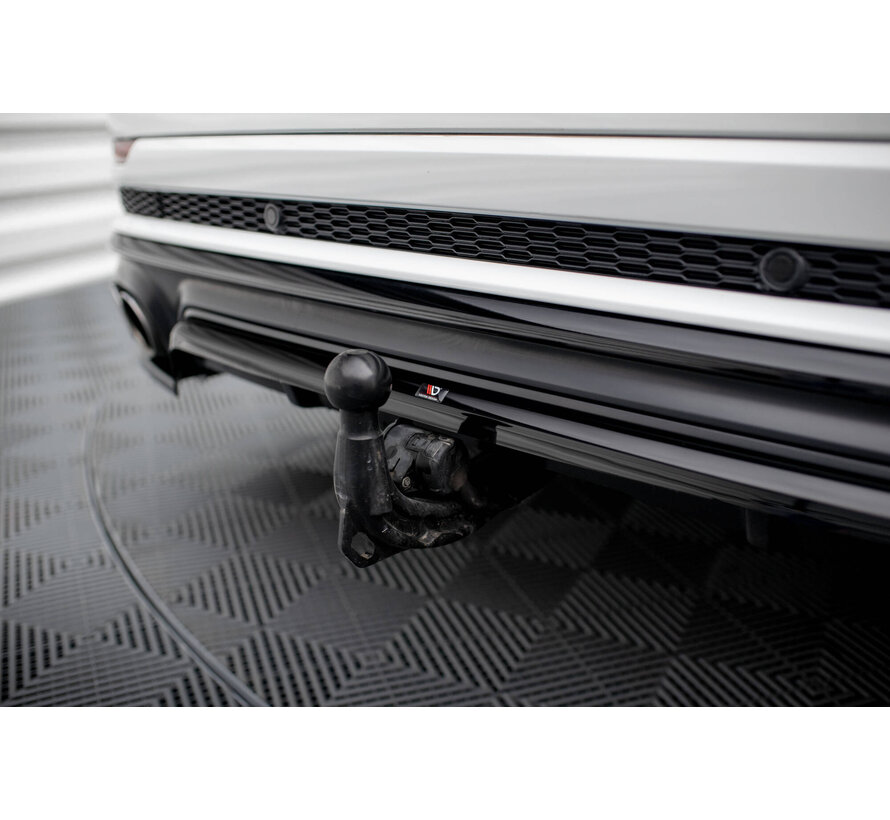 Maxton Design Rear Splitter (with vertical bars) Audi SQ8 Mk1