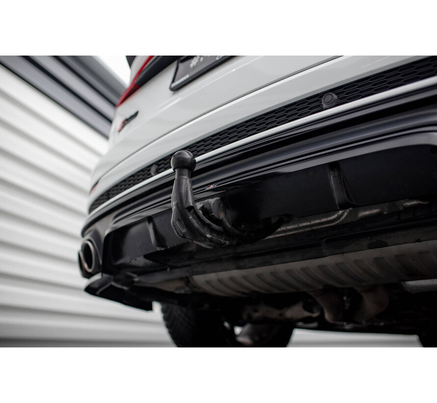 Maxton Design Rear Splitter (with vertical bars) Audi SQ8 Mk1