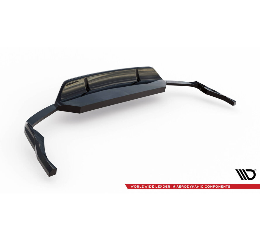 Maxton Design Rear Splitter (with vertical bars) Audi SQ8 Mk1