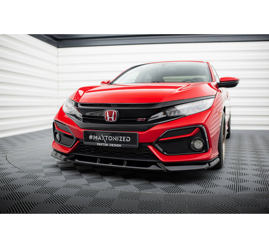 Maxton Design Front Splitter Honda Civic SI Mk10