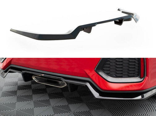 Maxton Design Maxton Design Rear Splitter (with vertical bars) Honda Civic SI Mk10