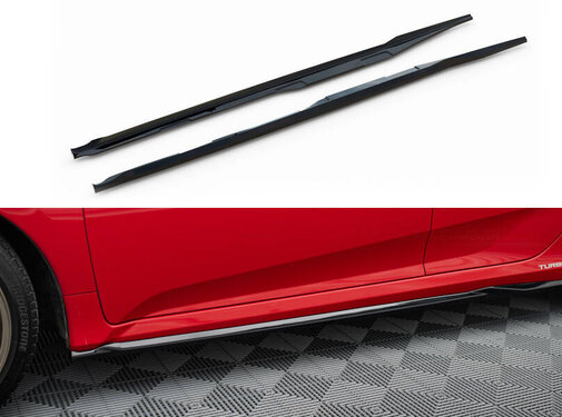 Maxton Design Maxton Design Side Skirts Diffusers Honda Civic SI Mk10