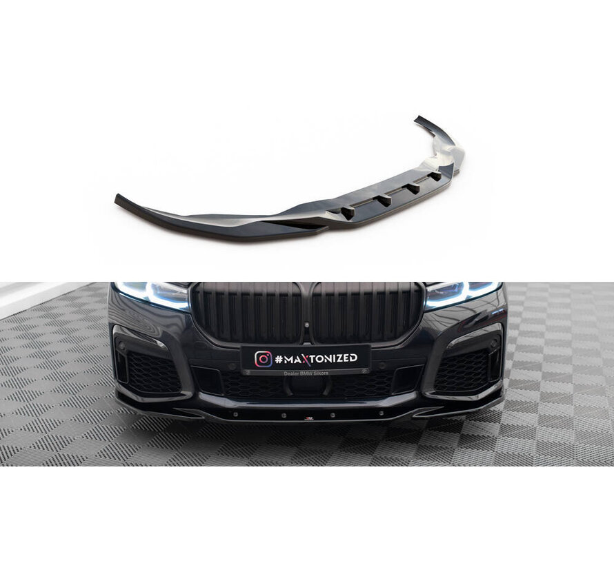 Maxton Design Front Splitter V.3 passend voor BMW 7 M-Pack G11 / G12 Facelift