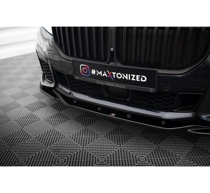 Maxton Design Front Splitter V.3 passend voor BMW 7 M-Pack G11 / G12 Facelift