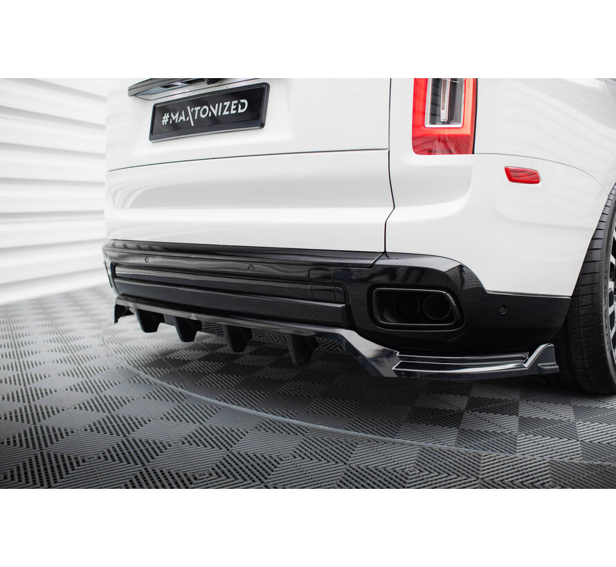Maxton Design Rear Splitter (with vertical bars) Rolls Royce Cullinan