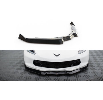 Maxton Design Maxton Design Front Splitter V.2 Chevrolet Corvette Stingray / Z06 C7