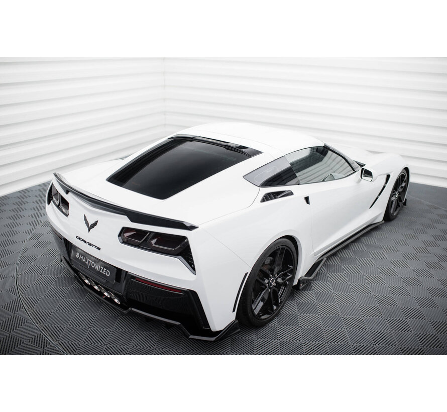 Maxton Design The extension of the rear window Chevrolet Corvette Stingray / Z06 C7