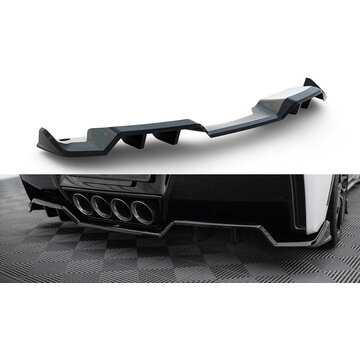 Maxton Design Maxton Design Central Rear Splitter (with vertical bars) Chevrolet Corvette C7