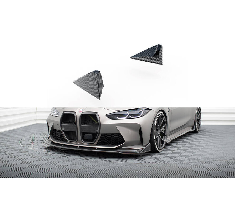 Maxton Design Prepreg Carbon Front Flaps BMW M4 G82