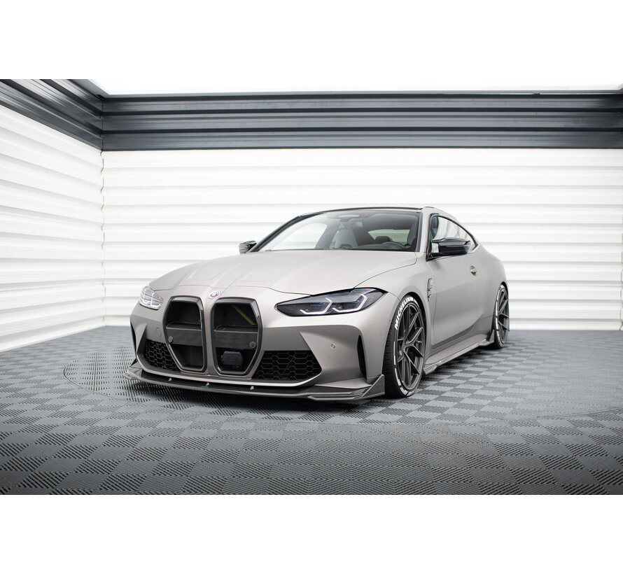 Maxton Design Prepreg Carbon Front Flaps BMW M4 G82