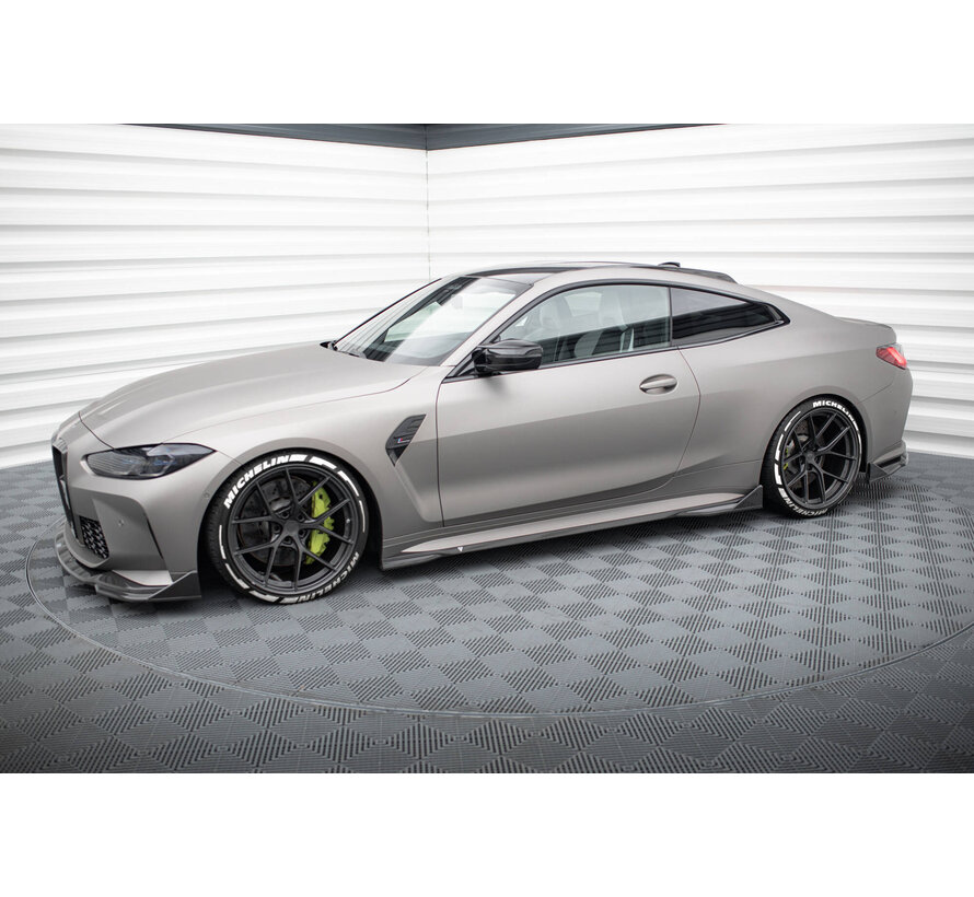 Maxton Design Prepreg Carbon Side Flaps BMW M4 G82