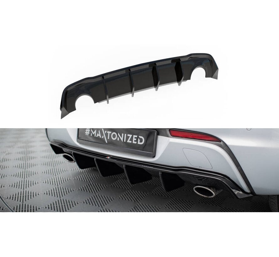 Maxton Design Rear Valance Opel Astra GTC OPC-Line J (Version with single exhausts on both sides)