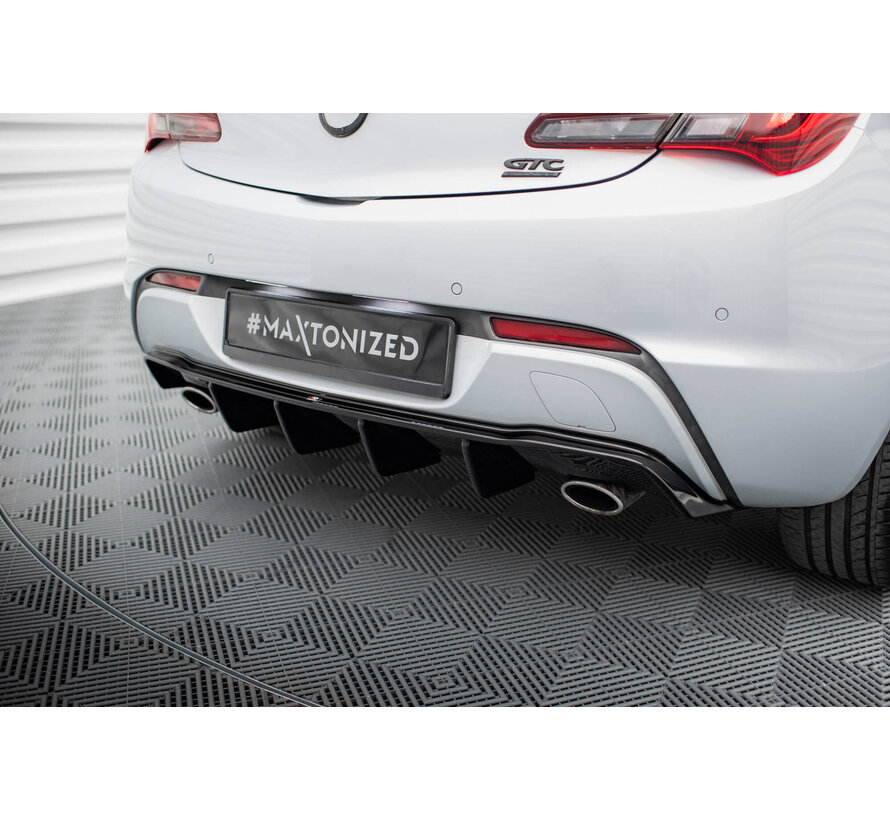 Maxton Design Rear Valance Opel Astra GTC OPC-Line J (Version with single exhausts on both sides)