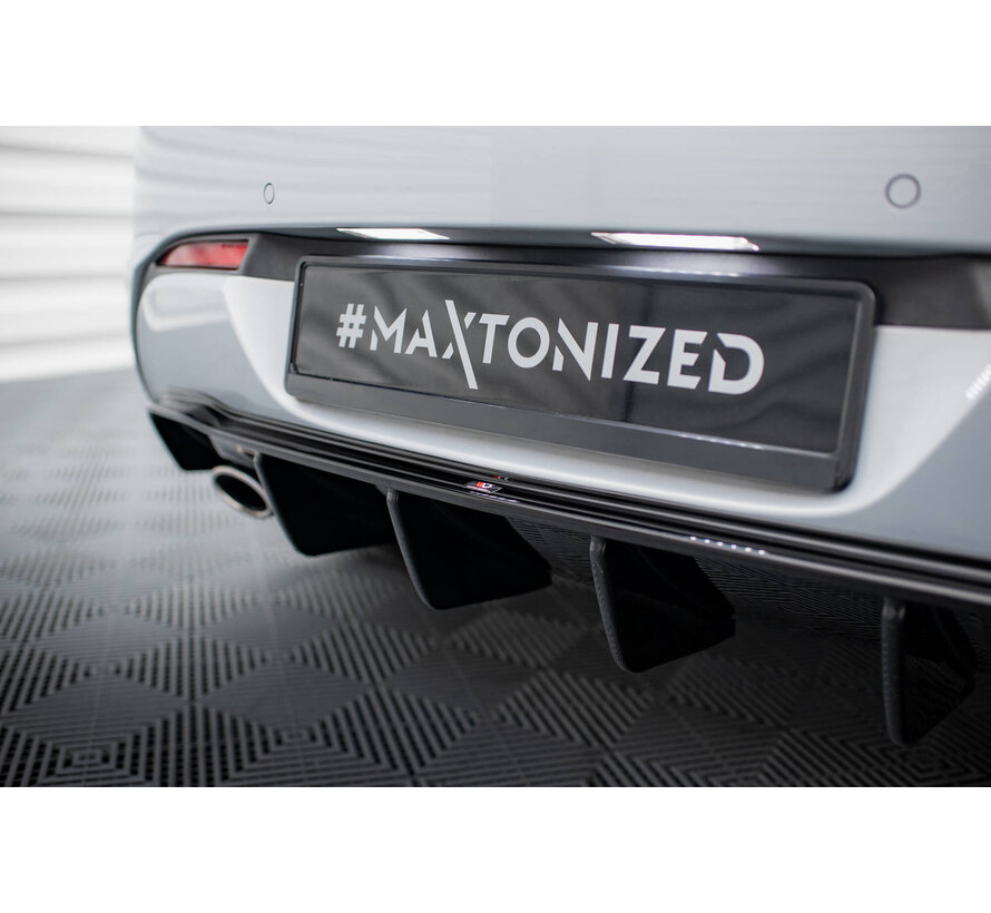 Maxton Design Rear Valance Opel Astra GTC OPC-Line J (Version with single exhausts on both sides)
