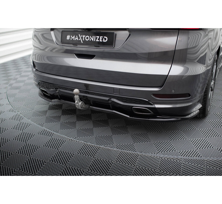 Maxton Design Rear Splitter (with vertical bars) Ford S-Max ST-Line Mk2